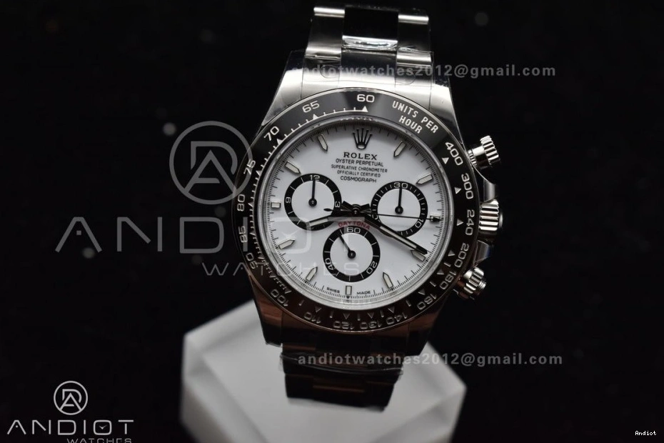 Factory VS In Daytona Steel Movement 126500 1:1 SL4801 904L Rolex SBF Dial White 0116